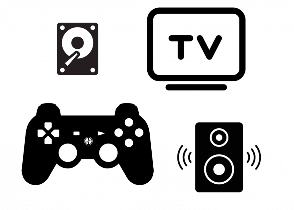 Festplatte Tv Controller Lautsprecher